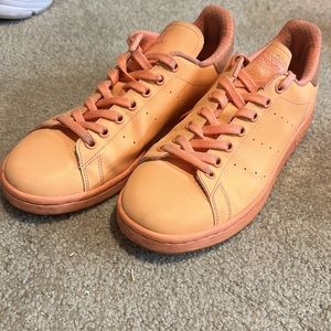 LIMITED EDITION Adidas Stan Smith Shoes Sun Glow - Men 8 Women 9 | Color: Orange